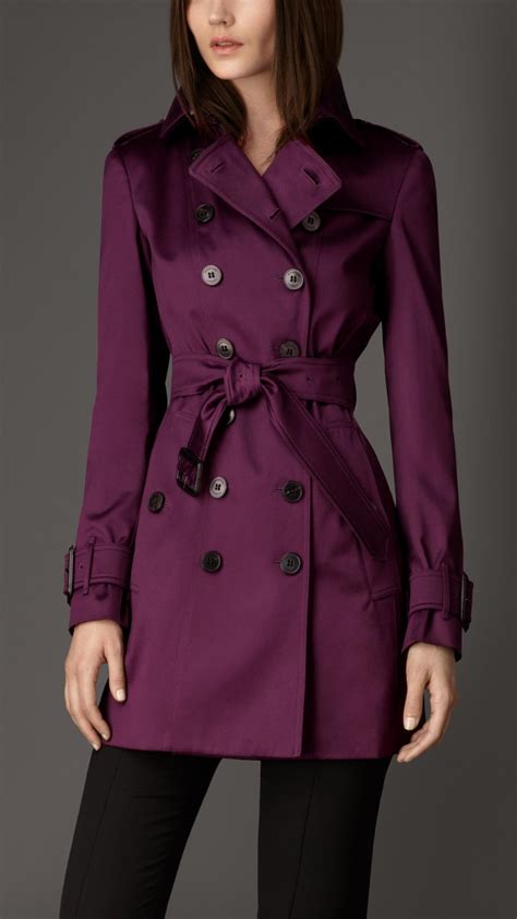 burberry purple trench coat|Burberry trench coat outlet.